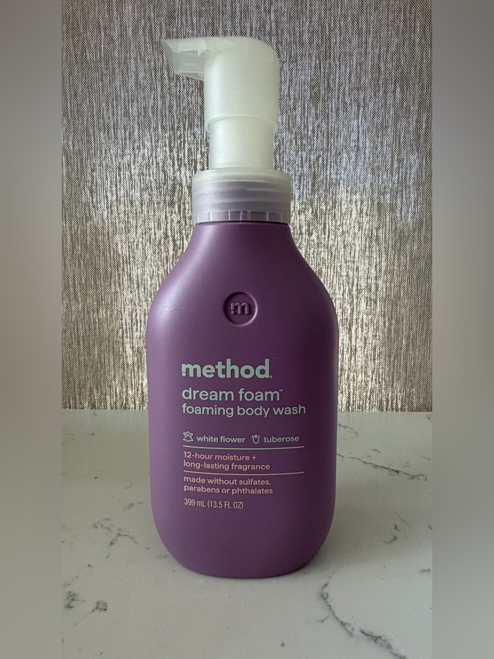 Method Dream Foam Foaming Body Wash — Purple (White Flower & Tuberose)